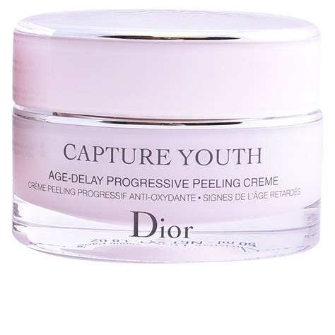 dior capture youth age delay progressive peeling cream|Peeling Creme: a face creme that is gentle on skin .